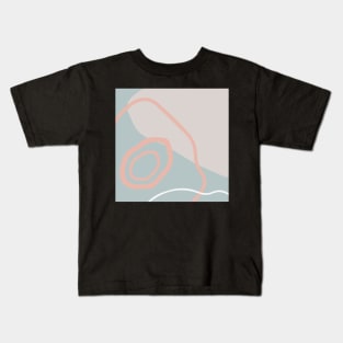 Topographic Pattern Kids T-Shirt